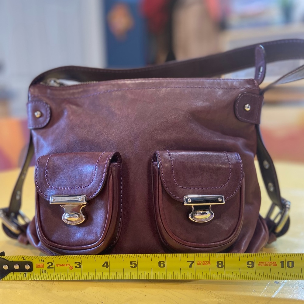 Vintage Y2K Marc Jacobs Leather Shoulder Bag